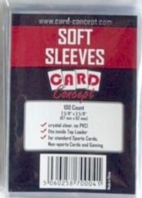 card concept soft sleeves 600ct Clear for Trading Cards, Baseball Sports Sleeves, Ultra Soft Plastic Card Protector Sleeve for Football, MTG, PKM, Game, Standard Cards : Toys & Games starting at just $1.00! Ultra Pro Penny Sleeves 2.5"