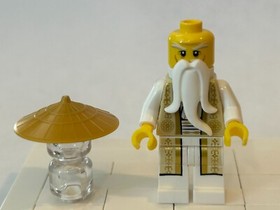 LEGO Ninjago Wu Sensei gold robe minifigure 70751 Temple of Airjitzu njo0168 NEW