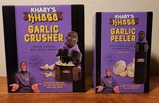 Trituradora de ajo y pelador de ajo Khaby’s Khasa All Star Innovations 