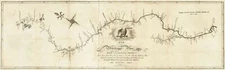 1810 Mississippi River Map Wall Art Poster Print Chart Home Office Decor History