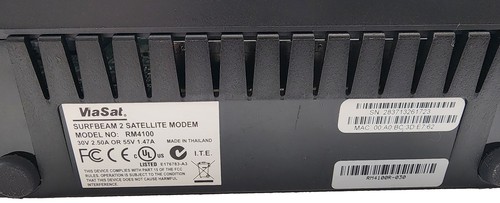 ViaSat RM4100 Surfbeam 2 Satellite Modem with Power Adapter - Afbeelding 6 van 8