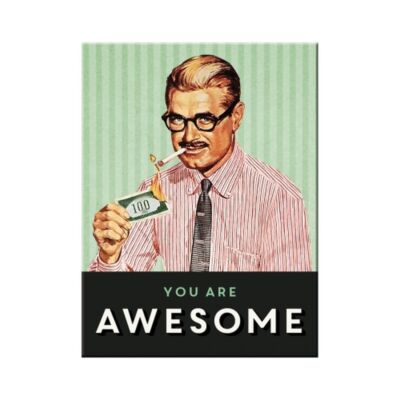 Nostalgic-Art - Kühlschrank-Magnet 6x8 cm - You Are Awesome
