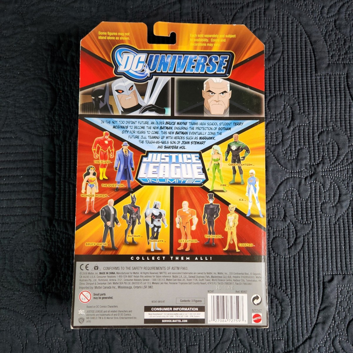 NEW DC Universe Justice League 3 Pack - Batman Beyond SET