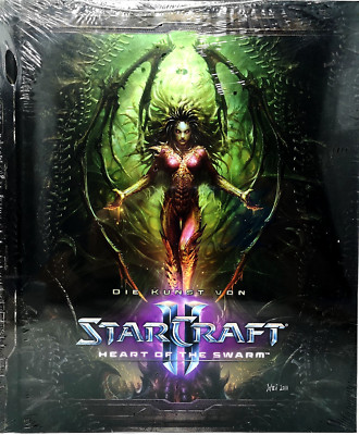 Die Kunst The Art of StarCraft II: Heart of the Swarm - Hardcover Artbook DE GE