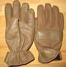 ? USMC oder US ARMY ? Lederhandschuhe - braun/Coyote -