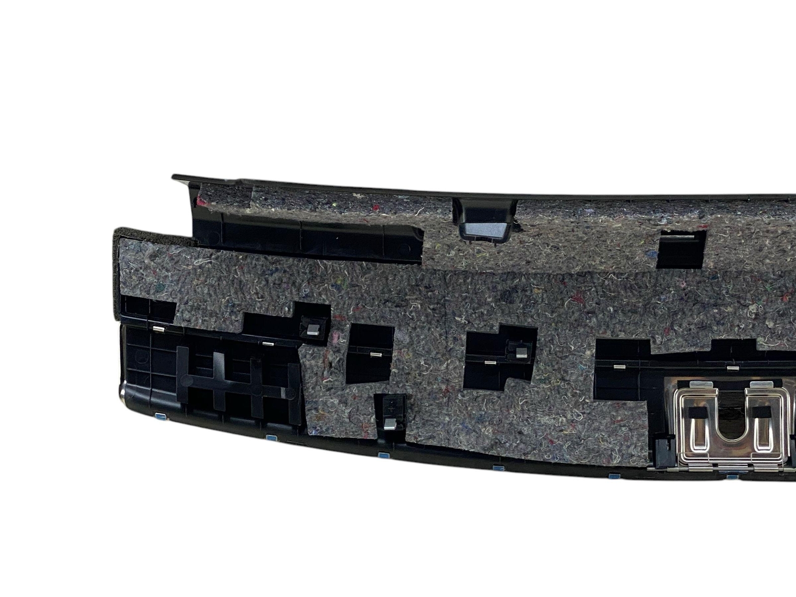 16 - 20 BENTLEY BENTAYGA OEM REAR SILL SCUFF PLATE TRIM CARRIER LOCK COVER PANEL