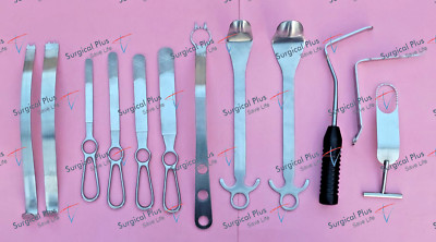 Shoulder Surgery Retractor System, Arthoplasty Orthopedic Instruments Set of 12