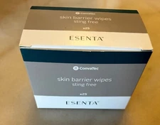 Convatec Esenta Skin Barrier Wipes Sting Free x25 (2 Boxes. 50 Wipes Total)