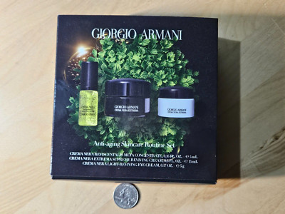 New GIORGIO ARMANI Skin Care Routine Set   #I3-1