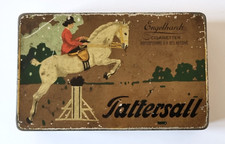 Sch&ouml;ne alte Zigaretten Werbe Blechdose - 100 Tattersall Cigaretten um 1915