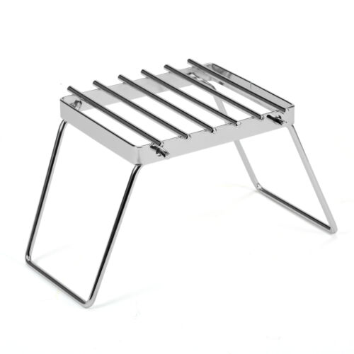 Multifunctional Folding Campfire Grill Portable Stainless Steel Camping Q1Y5 - Picture 1 of 11
