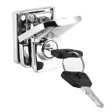 Motorcycle Trunk Lock Iron Trunk Lock Spring Toggle Latch Hasp Clamp Cabinet