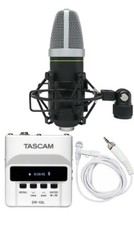 Mackie Em-91cu Usb Condenser Microphone Cardioid +tascam Dr-10lw Pcm Recorder