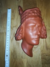 Bamberger Reiter-> Wandmaske,Wandbild. Wormser Keramik (Terra Sigilatta)