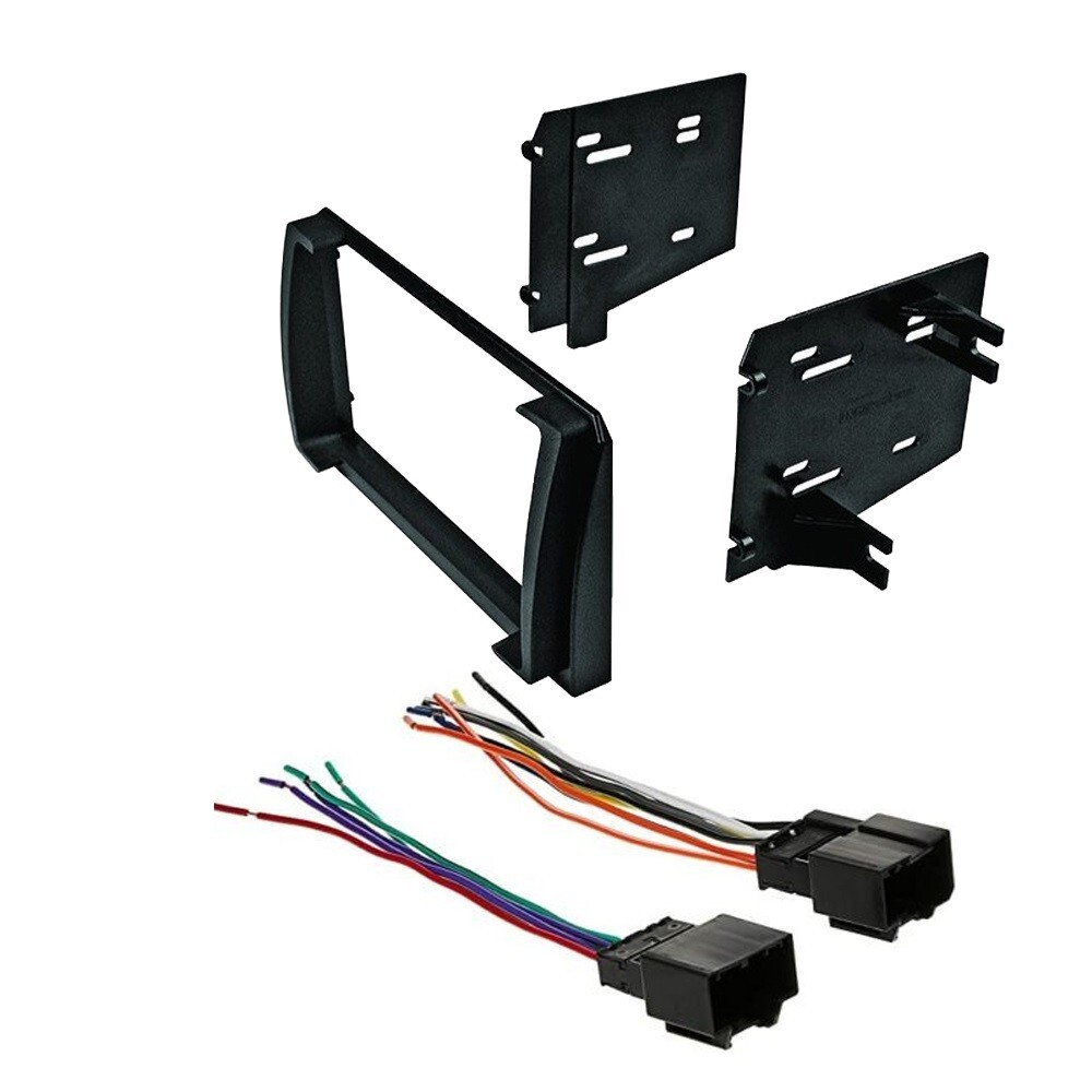 GSKIT920 Car Stereo Installation Kit For 2004-2012 GMC Canyon - In Dash Mounting Kit Wire Harness Antenna Adapter Single Double Din Radio Receivers - Foto 2