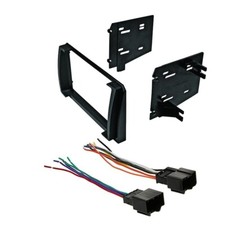 Double Din Radio Install Dash Kit Wire Harness For 2009-2010 Pontiac Vibe