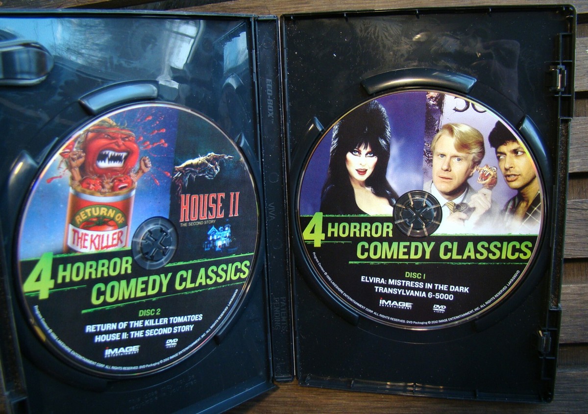Terror  Overkill DVD 限定版 ドイツ盤 4 Horror Comedy Classics ~2 DVDs 2012~ Elvira Transylvania House