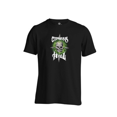T-Shirt Cypress Hill Schädel Old School Hip Hop Sen Hund B echte Westküste Gangsta