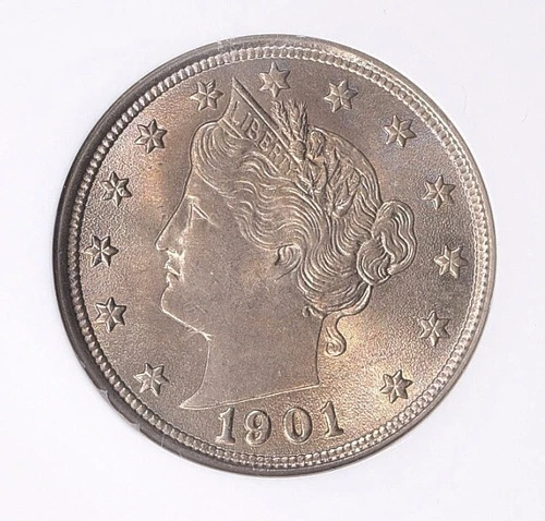 1901 Liberty V Nickel NGC MS64