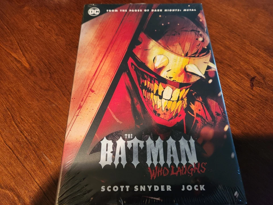 Batman Who Laughs, Batman Metal Dark Nights And Dark Days Nuevo Sellado Tapa Dura Foto 2 de 4