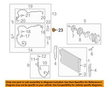 HYUNDAI OEM 11-15 Sonata A/C AC Condenser/Compressor/Line-Heat Shield 977882H000