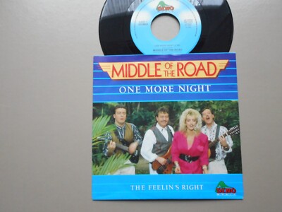 7`Middle Of The Road - One More Night - TOP Single  NM