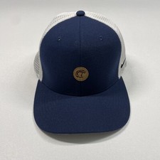 Nike Classic 99 Hat Cap Men  s Navy White Mesh Strapback Swoosh Embroidered Eagle