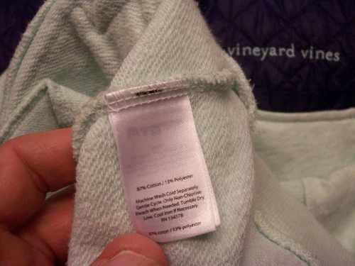 men's or women's sz S 41" Vineyard Vines "Performance" line hoodie jacket SUPERB image 8