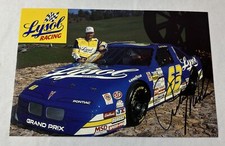 SIGNED 6x8.5 promo card ~ CURTIS MARKHAM