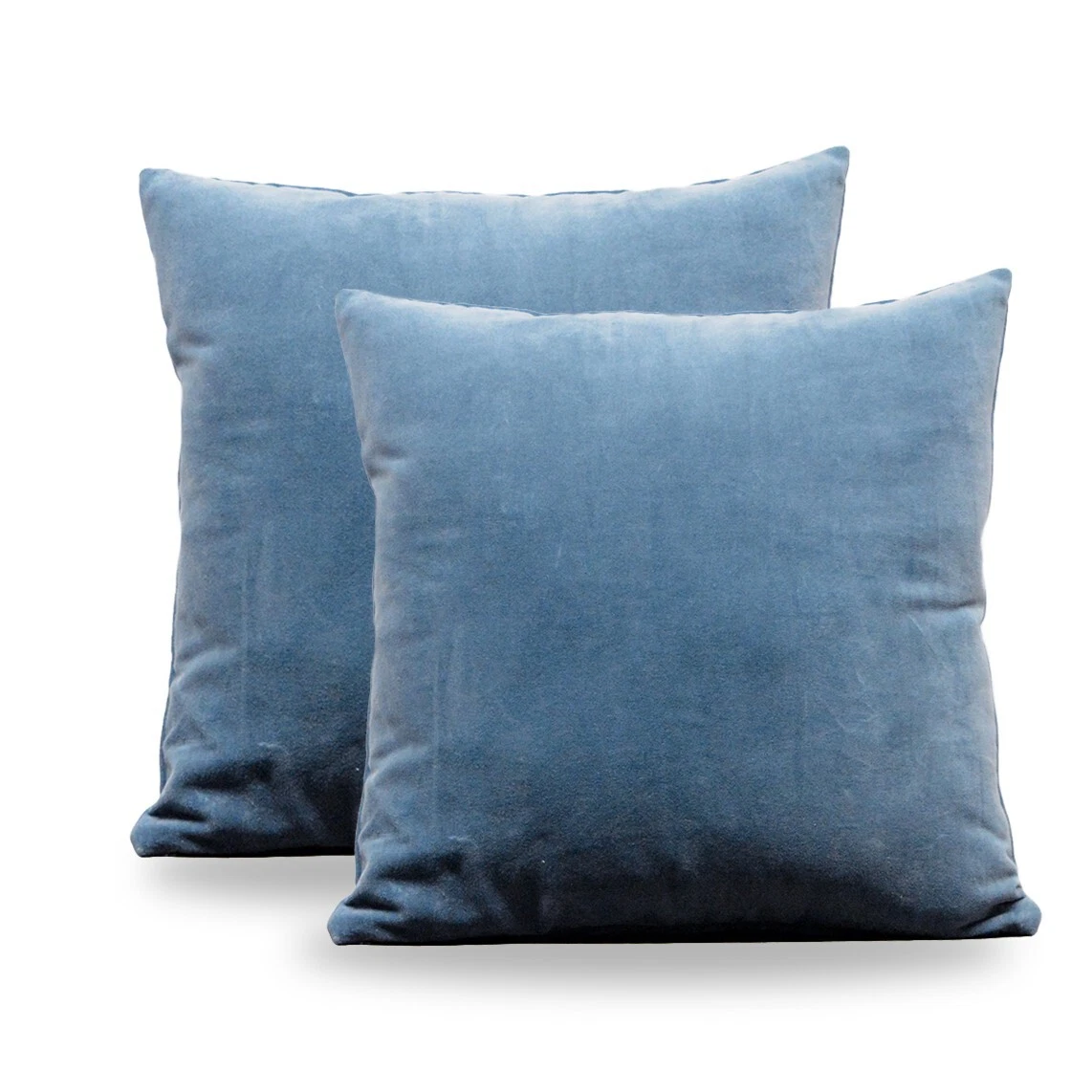 cotton velvet smoke blue( 2 Pack ) 18" x 18" Cozy Decorative Throw Pillow Covers
Opens in a new wind