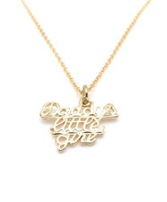 Word Necklace 18" Chain Pendant Charm Daddy's Little Girl Christmas Gifts New