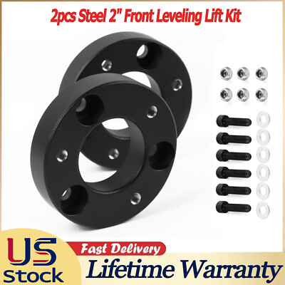2'' Front Leveling Lift Kit For Nissan Frontier Equator Strut Spacers 2pcs Steel