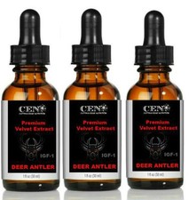 3 BTL Of Deer Antler Velvet Extract made raw deer velvet 20:1 Ratio