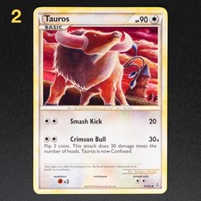 Tauros 41/95 Pokemon Unleashed 2010 Regular NM