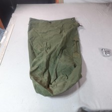 Vintage Vietnam US Army Duffel Bag Nylon Type II OD Green USGI Military Official