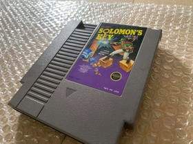 Solomon's Key (NES, 1987) - CART ONLY *AUTHENTIC *TESTED