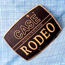 Case Loader Backhoe Rodeo Belt Buckle Skilled Operators 2008 CONEXPO AGG .SHY887