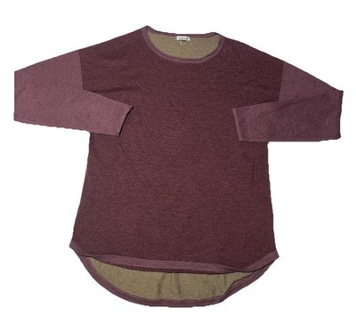 Smartwool Shadow Pine Colorblock Sweater Women s Size Medium 2022 Wool Blend