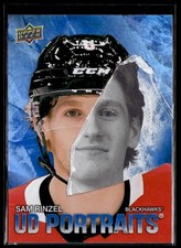 2025-26 Upper Deck Series 2 Hockey UD Portraits #P-49 Sam Rinzel