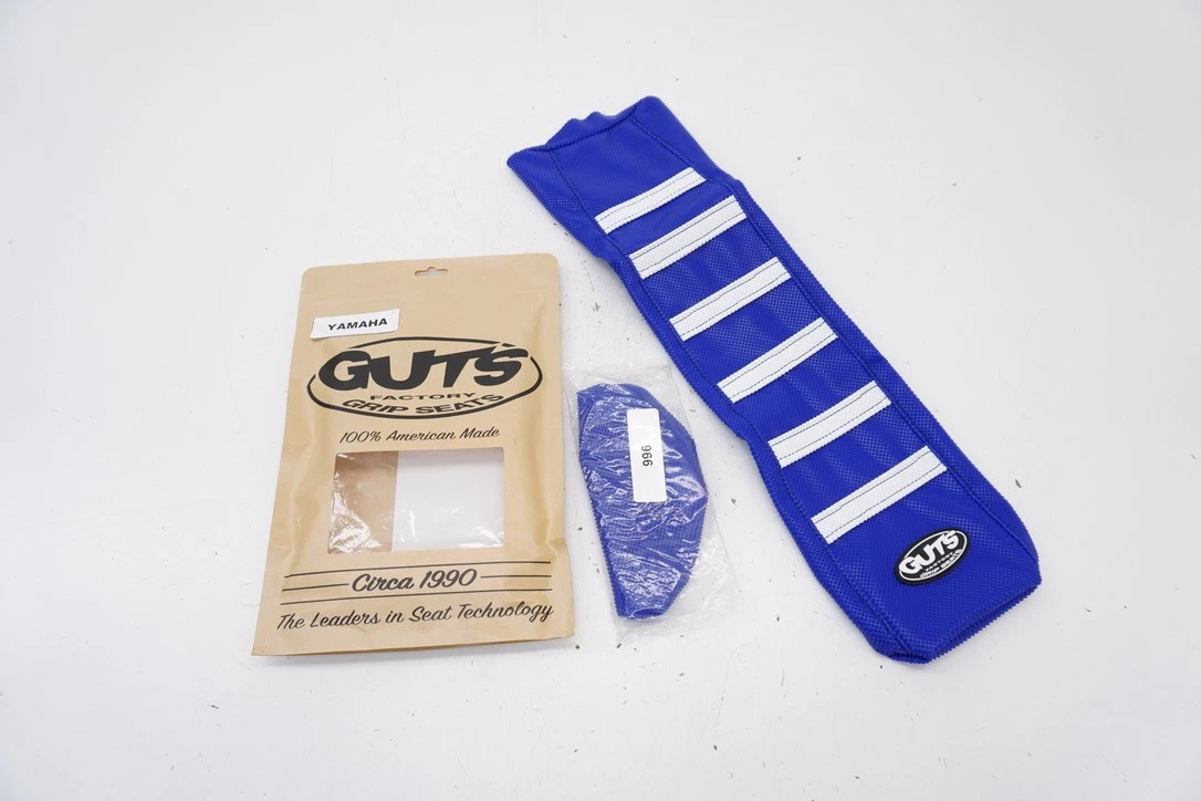 YZ250F YZ450F Guts Racing Seat Cover Blue Yamaha YZ 250F 24-27 450F 23-27 M38