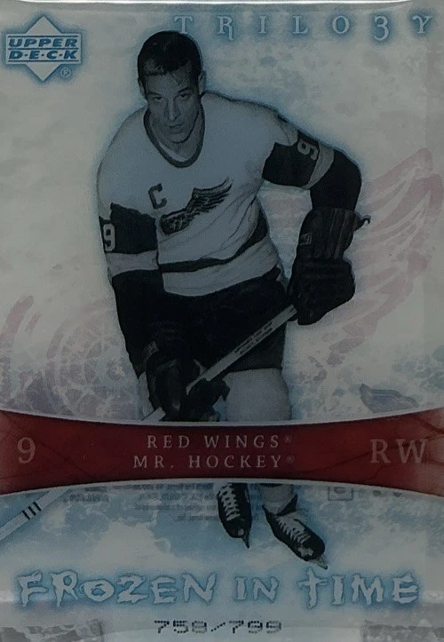 Gordie Howe PSA 10 -2007 Upper Deck Trilogy “Mr. Hockey-Frozen in Time” /799 HOF - Image 4 of 4