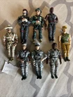 Lot Of 8 Vintage GI Joe A Real American Hero Action Figures
