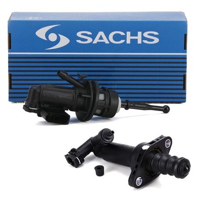 2x SACHS Nehmerzylinder + Geberzylinder Kupplung für VW GOLF 5 6 TOURAN MQ250