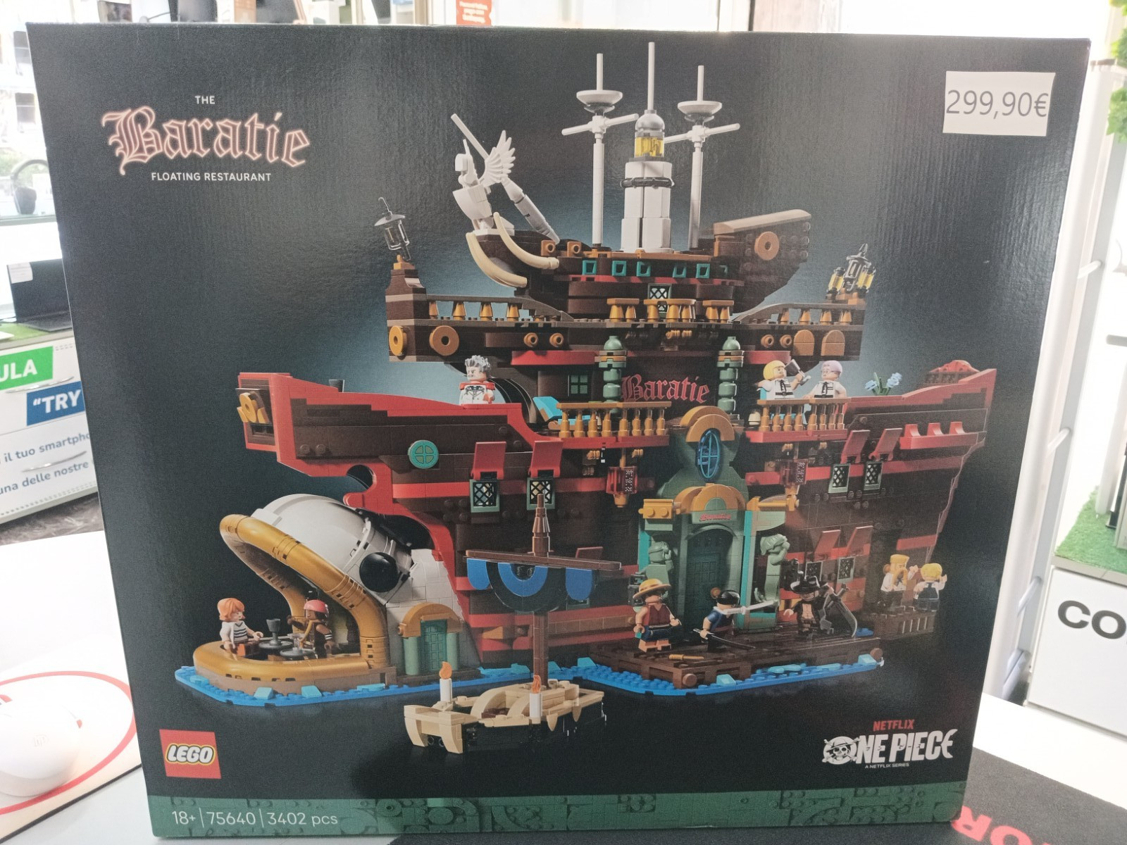LEGO 75640 - One Piece - Baratie, il ristorante galleggiante -
