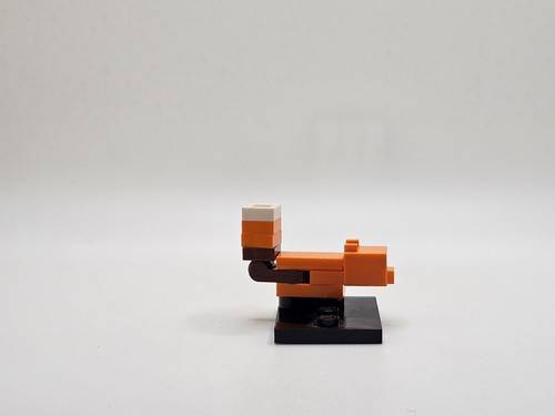 LEGO minifigure minefox02 Fox w 1 leg Minecraft 21178 - Picture 3 of 5