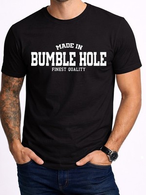 Product Of Bumble Hole Mens Black Tee Local Hometown Gift