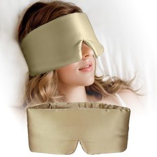 Silk Sleep Mask for Women and Men, Side Sleeper, 22 Momme Pure Mulberry Silk ...