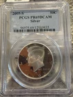 2005 S .999 Silver Proof Kennedy Half Dollar PCGS PR 69 DCAM. 082611