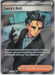 Larry's Skill 139/131 Prismatic Evolutions Ultra Rare Full Art Holo