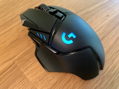 Logitech G502 Lightspeed Wireless Gaming Mouse Optical Black LED Programmable